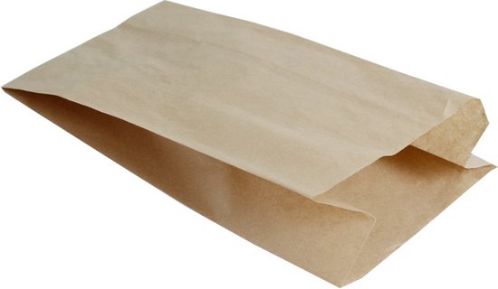 Broodzak - Medium Kraft - 18x6x37cm - 1.000 st/ds.