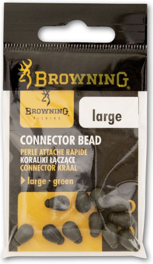 Browning Connector Bead Green (10 pcs) - Maat : Medium van Browning