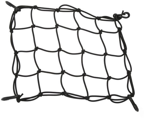 Bungee Net Slijtvast - Lichtgewicht - Draagbaar - Rekbaar - Praktische Dektuigset - Voor Buitwatersporten - Vrachtnet