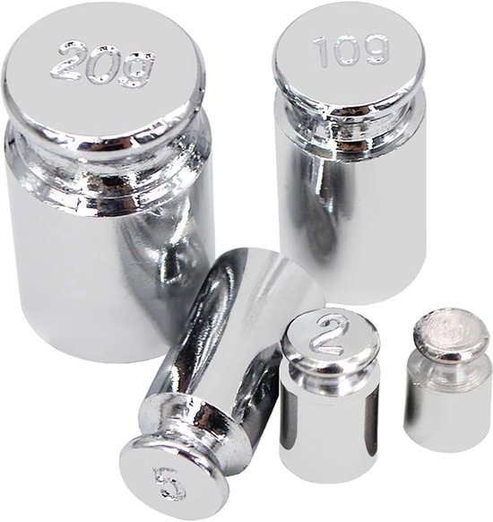 Calibration Weight, Calibration Weights Set, Stainless Steel, Laboratory Measurement Weighs, Digital Scales and Small - ShopVlot