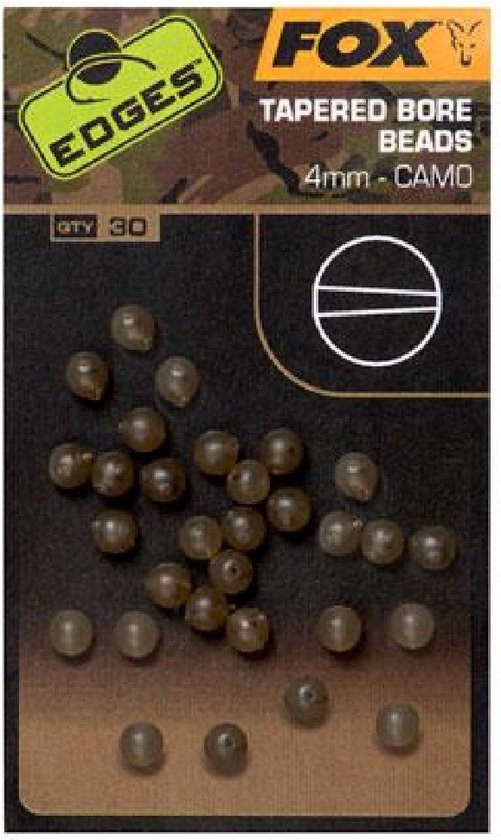 Camo Tapered Bore Beads Edges Fox van CAM