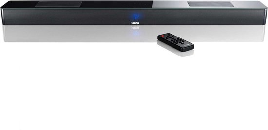 Canton Smart Soundbar 10 - Soundbar met ingebouwde Subwoofer - Multiroomtechnologie - Bluetooth - Zwart van Canton