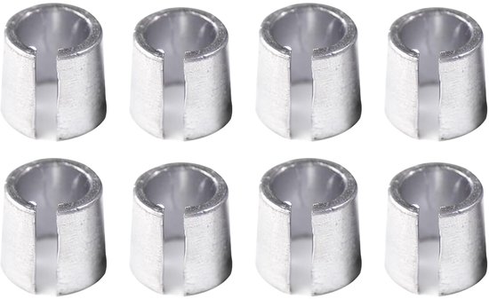 Carbatterij adapter cover set - 8 stuks - hoogwaardig lood - veilige verbinding voor autobatterij - ShopVlot