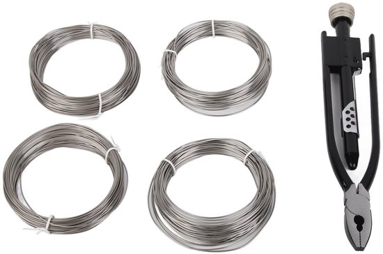 Carbon Steel Turning Pliers, 9 Inch Locker for Safe Wire Lock of Aircraft Parts, 9 Inch Wire Turning Pliers for Industry van AAProTools