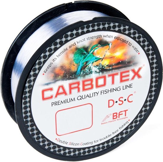 Carbotex D-S-C - Nylon - 0.20 mm - 4 kg - 500 m - Vislijn - Visdraad van Carbotex