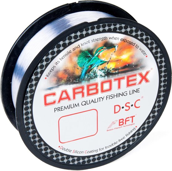 Carbotex D-S-C - Nylon - 0.35 mm - 9.9 kg - 500 m - Vislijn - Visdraad van Carbotex