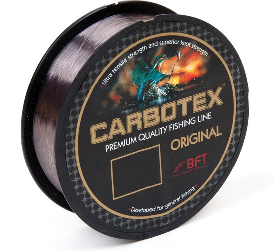 Carbotex Original - Nylon - 0.18 mm - 3.15 kg - 500 m - Vislijn - Visdraad van Carbotex