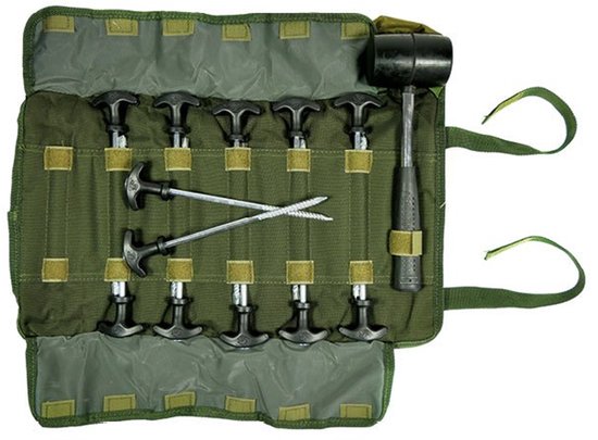 Carp Spirit 12 Haringen En Hamer Set van Carp Spirit