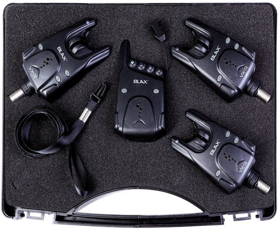 Carp Spirit Blax VXR Alarm & Receiver Set 3+1