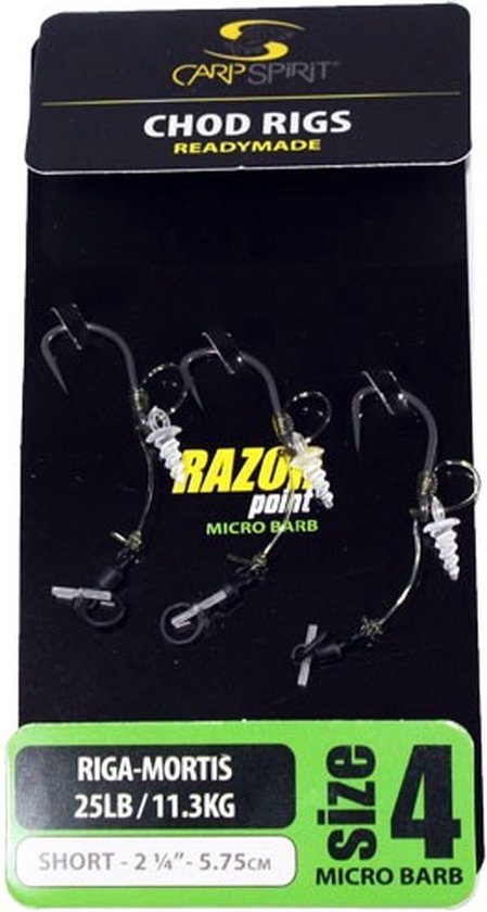 Carp Spirit Chod Rigs Readymade #8 van Merkloos