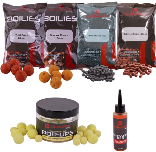 Carp Spring Pack Aas Pakket - Boilies van Merkloos