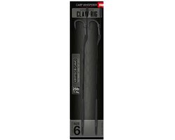 Carp Whisperer - Claw Rig - Haak maat: 6 - 2 stuks - Silt van Merkloos