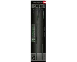 Carp Whisperer - Claw Rig - Haak maat: 6 - 2 stuks - Weed van Radical