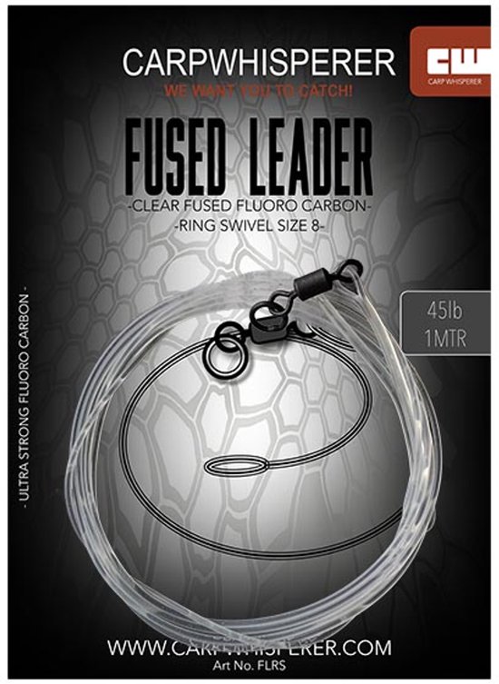 Carp Whisperer - Fluorocarbon karper leader van PB Products