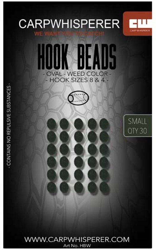 Carp Whisperer - Hook Beads (30st) van Merkloos