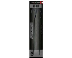 Carp Whisperer - KD Rig - Haak maat: 6 - 2 stuks - Silt van Merkloos