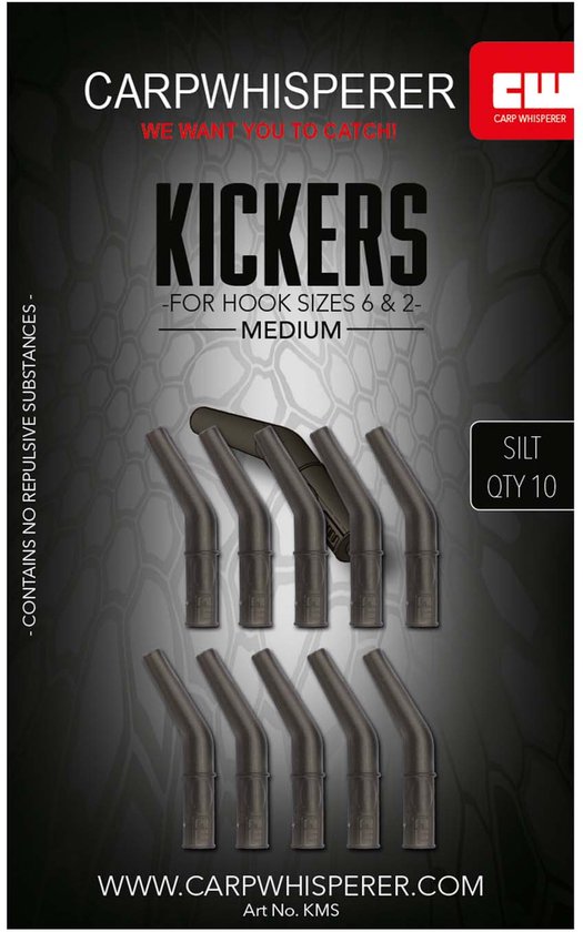 Carp Whisperer - Kickers - 10 stuks - Silt van Berkley