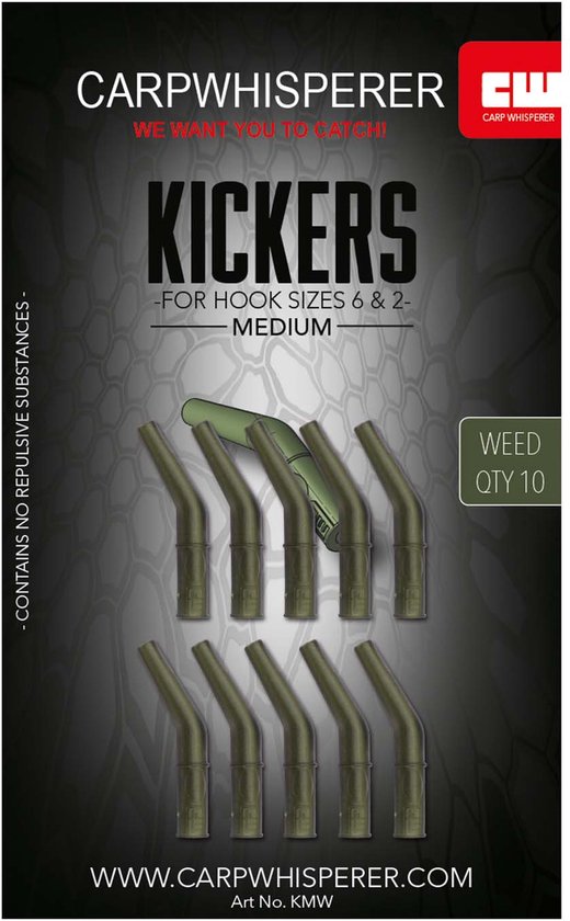 Carp Whisperer - Kickers - 10 stuks - Weed van Strategy Baits