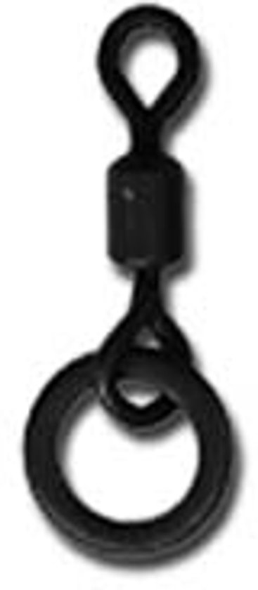Carp Whisperer - Micro Ring Swivel (10st) van Merkloos