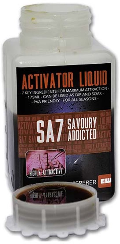 Carp Whisperer - SA7 Activator - Boilie Dips - 100% wateroplosbaar - 175ml