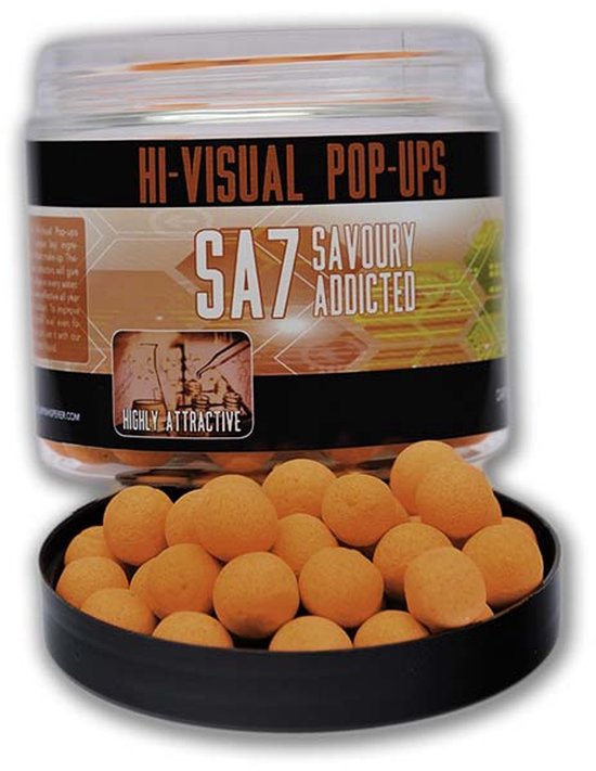 Carp Whisperer - SA7 Hi-visual Pop-up - Diameter: 12mm - Drijvende boilies