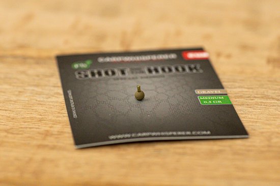 Carp Whisperer - Shot on the hook - 0,3 gram - Gravel - 10 stuks van Carp Whisperer