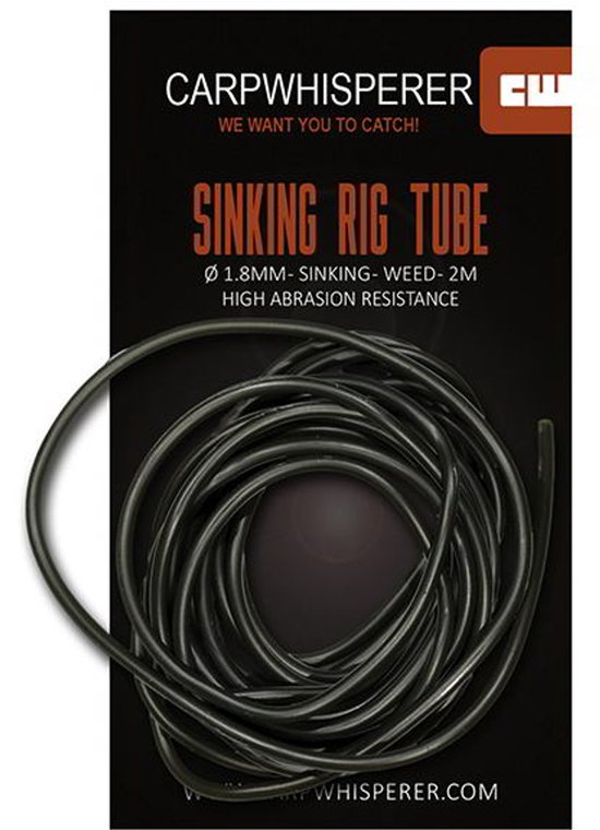 Carp Whisperer - Sinking Rig Tube van Merkloos