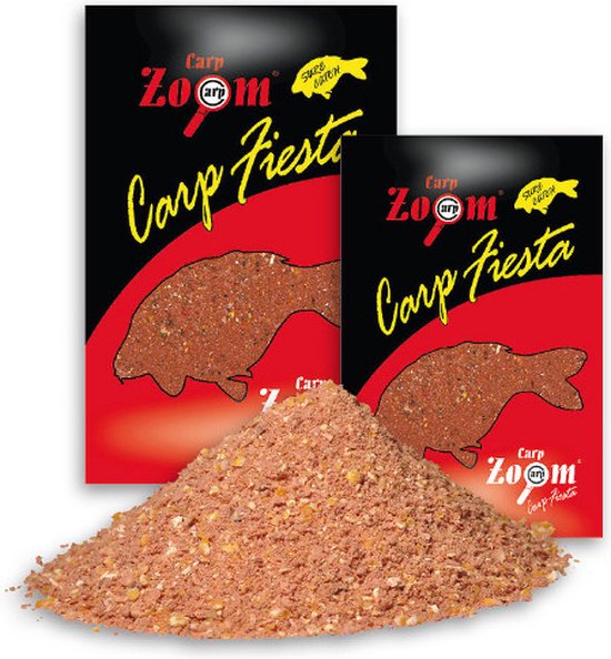 Carp Zoom Carp Fiesta Feeder Carp 3 kg - Lokvoer van Merkloos