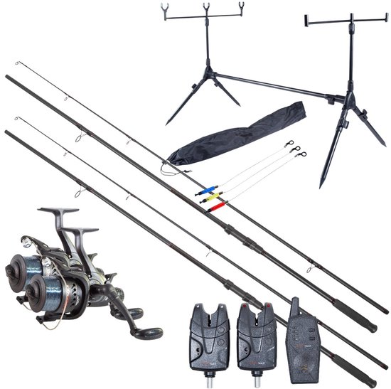 Catchmax Complete Specimen Stalker Set 2.40m (20-80g) - Karper Set van Merkloos