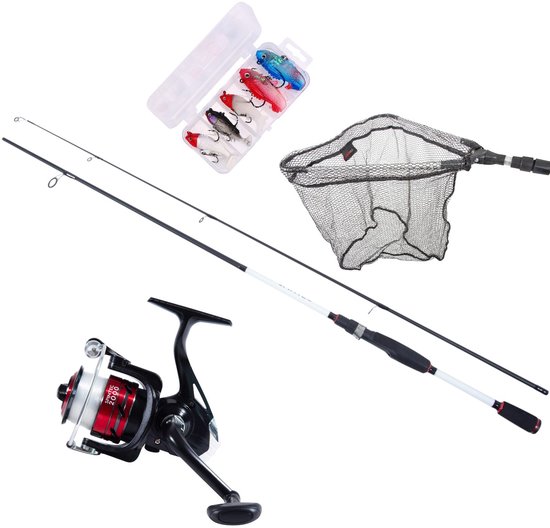 Catchmax Spintec Complete Predator Hengelset 2.10m - Roofvis set van Merkloos