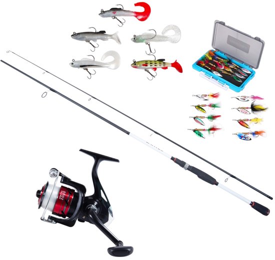 Catchmax Spintec Lure Combo Hengelset 2.10m (5-20g) - Roofvis Set