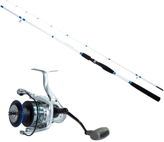 Catchmax Squid + Ultimate Bluecore Inktvis Combo 2.20m (30-150g) - Zeevis Set van Merkloos