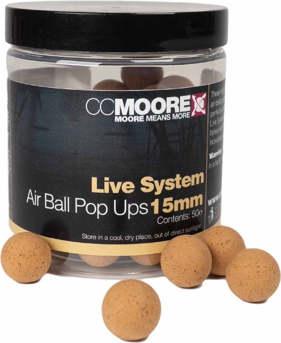 CC Moore Live System - Air Ball Pop Ups - 15mm - Beige van CC Moore