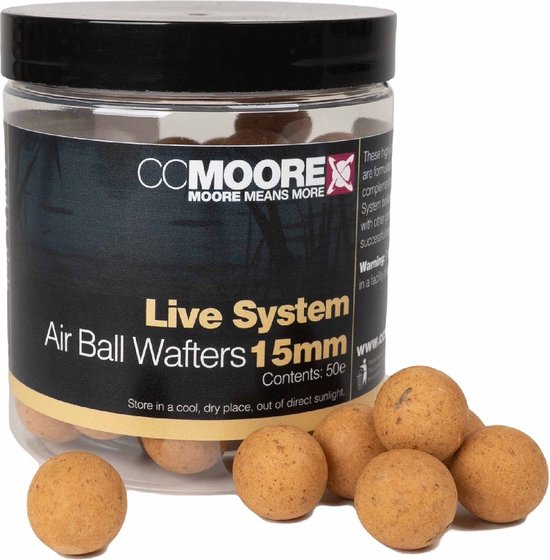 CC Moore Live System - Air Ball Wafters - 15mm - Beige van CC Moore