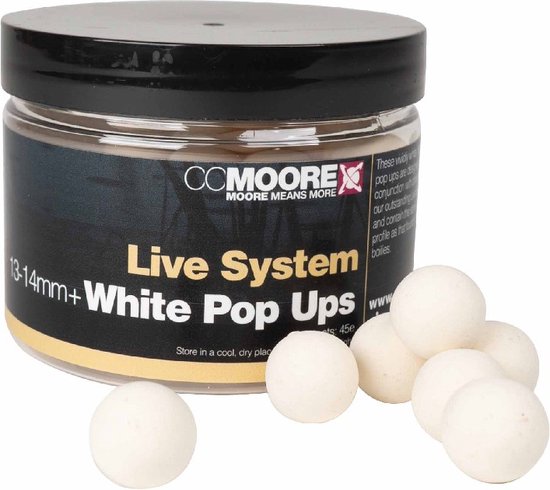 CC Moore live system white pop up 13-14m van CC Moore