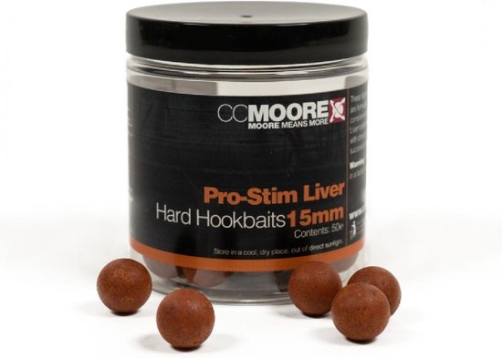 CC Moore Pro-Stim Liver Hard Hookbaits 18mm