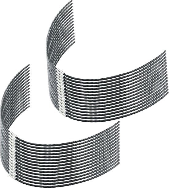 CDIYTOOL 30 stuks Bosch F016800431 Vervanging Trimmer Line voor AFS 23 tot 37 bosmaaiers, 37cm × 3.5mm elk van Merkloos