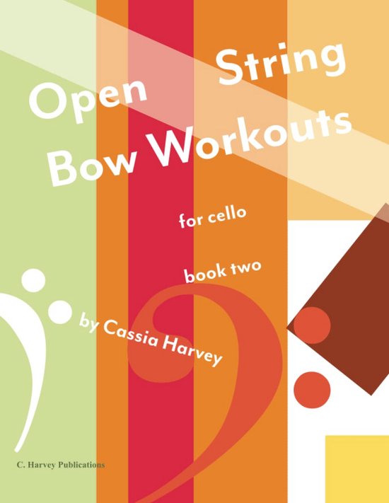 Cello Oefenboek - Strijker Studeren - Bow Control - 110 Oefeningen - 115 Pagina's van Merkloos
