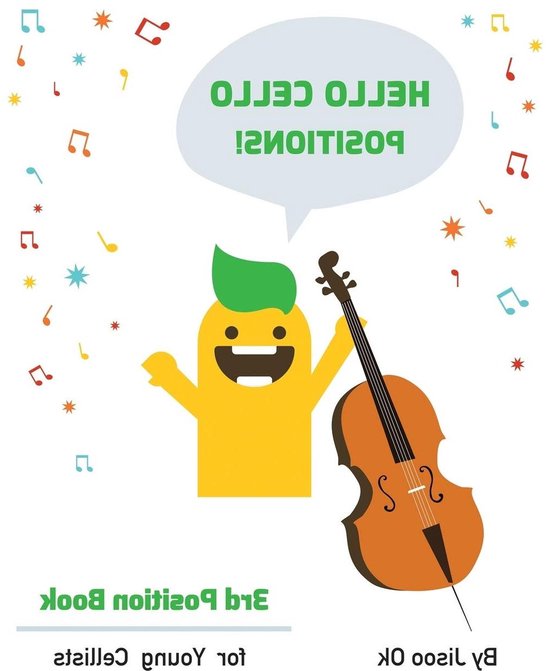 Cellopositie Boek - Vingerzetting Gids - Cello Leren Spelen - Stapsgewijze Aanpak - 21.59 x 27.94 cm - Niet gespecificeerd van Merkloos