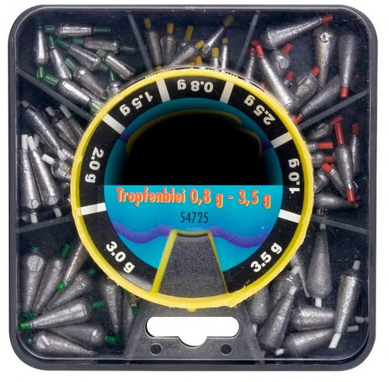 Champion Fishing Drop I Druppel Lood Veelkleurig 0.8-3.5 g van Merkloos