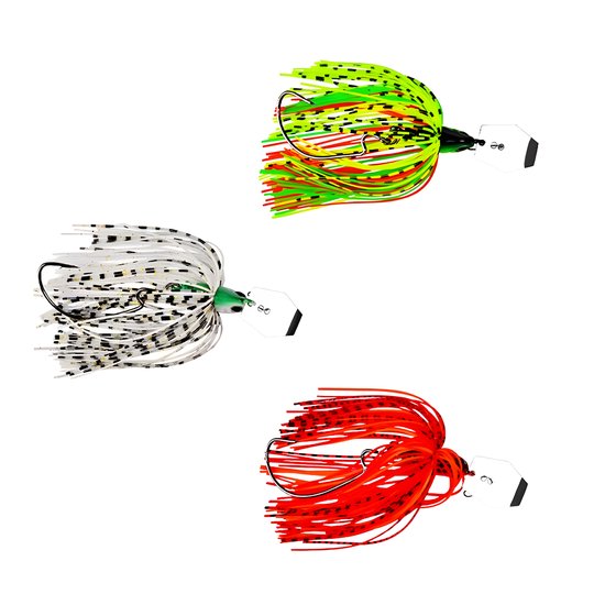 Chatterbait Set 3 Stuks (15g) - Bladed, Vibrating Jig, Roofvis Kunstaas voor Baars, Snoek & Snoekbaars van Lion Sports