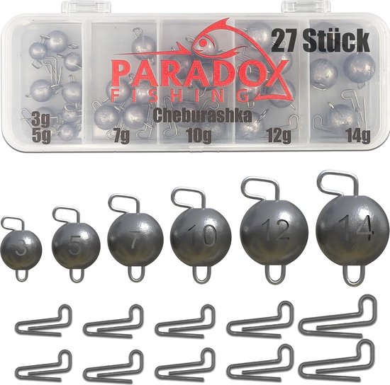 Cheburashka Lood Set 59 Delen - Flexibel Vissen met Box