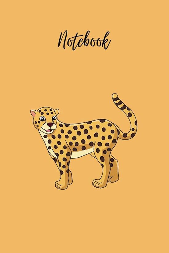Cheetah Notebook: 6x9 inches / 120 pages / Lined