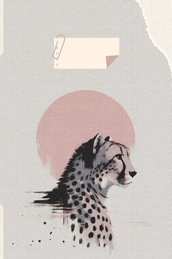 Cheetah Notebook: Minimalist Wildlife Journal: A Stunning Aesthetic Notebook for Writing, Journaling, and Creative Inspiration