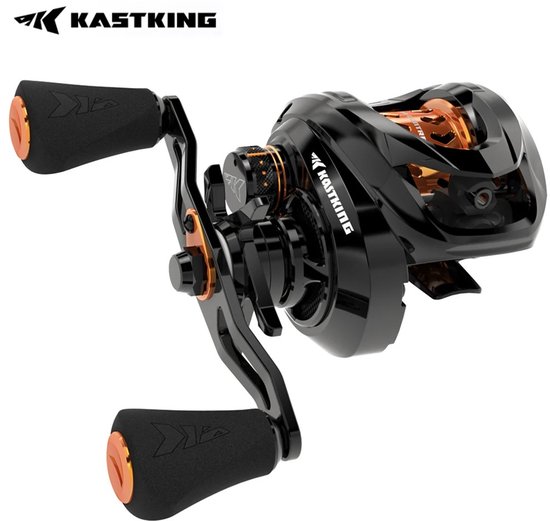 Cherrys Finds - Baitcasting - Baitcastingreel - Voor de Rechterhand - Baitcasting Reel - Baitcastingreels - Visserijmolen - Lichtgewicht - 4.5KG 7 Kogellagers 7.2:1 - Overbrengingsverhouding - Carbon Visserijspoel