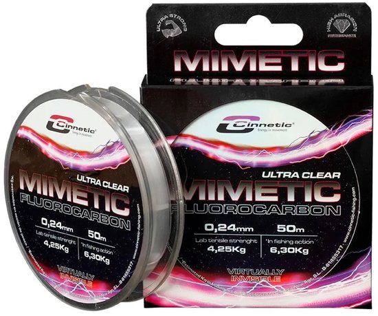 Cinnetic Mimetic Flurocarbon 150 M Zwart 0.280 mm