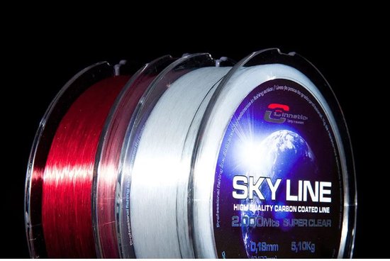 Cinnetic Sky Line 2000 M Monofilament Zilver 0.200 mm van Merkloos