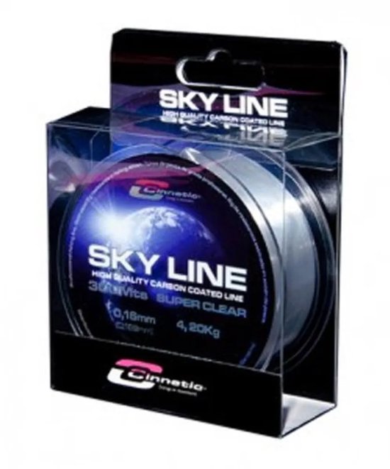 Cinnetic Sky Monofilament 300 M Transparant 0.180 mm
