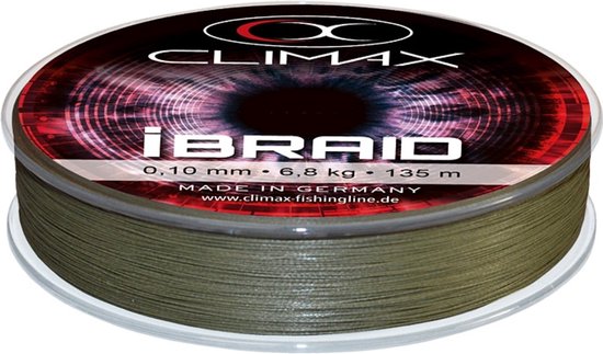 Climax Ibraid groen 0.10mm 9,2kg 275 Meter van Climax