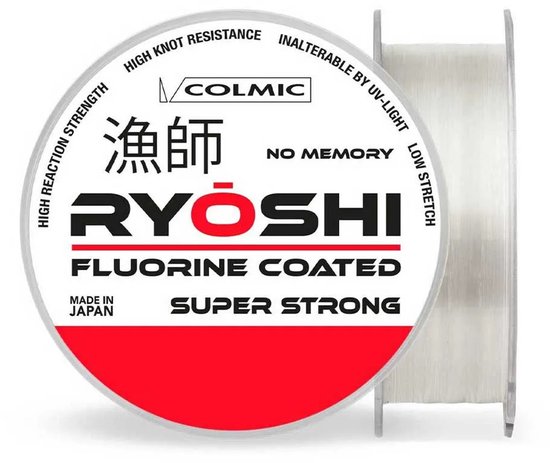 Colmic Ryoshi Monofilament 300 M Transparant 0.200 mm